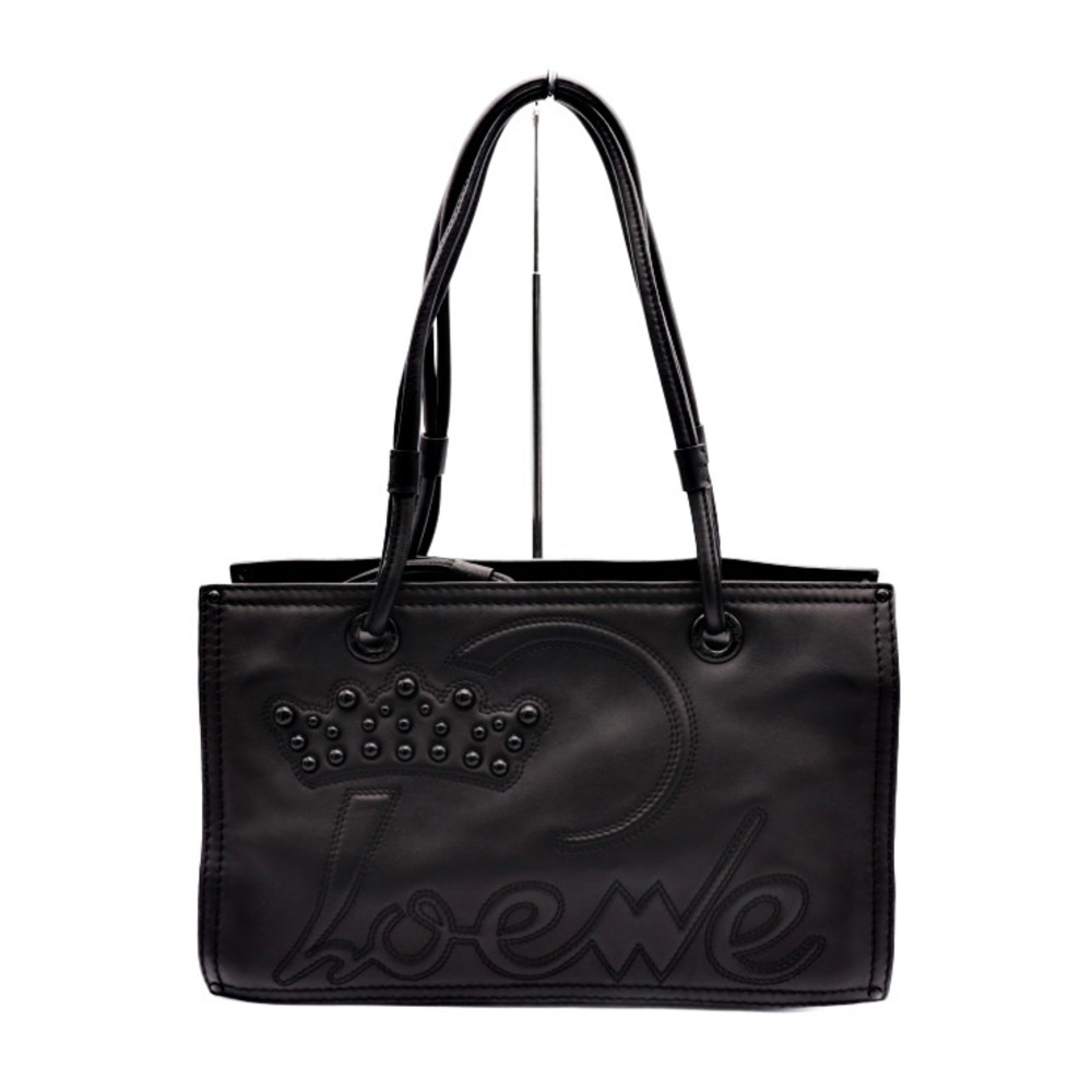 Loewe Anagram Shopper Bag Black